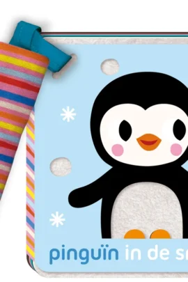 Pinguïn in de sneeuw