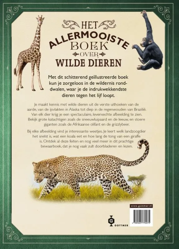 Het allermooiste boek over wilde dieren | 9789025770075 Het allermooiste boek over wilde dieren - Afbeelding 2