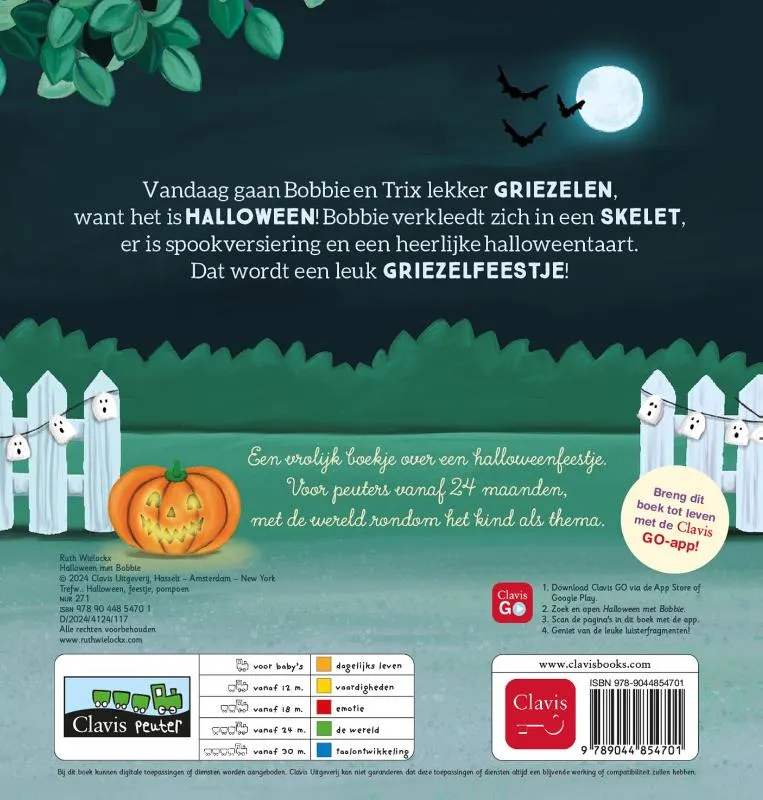 Halloween met Bobbie | 9789044854701 Halloween met Bobbie - Afbeelding 2