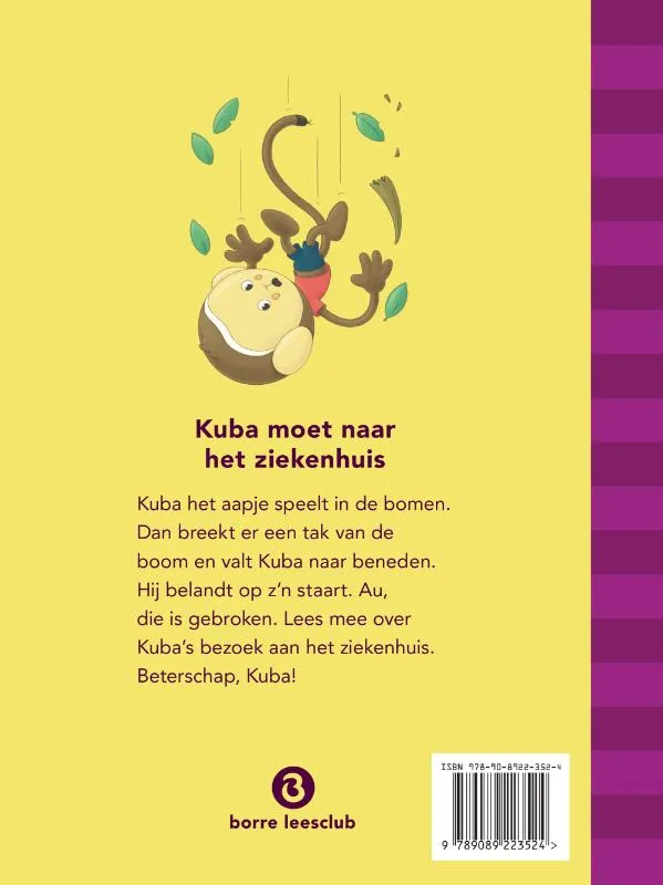 Kuba moet naar het ziekenhuis | 9789089223524 Kuba moet naar het ziekenhuis - Afbeelding 2
