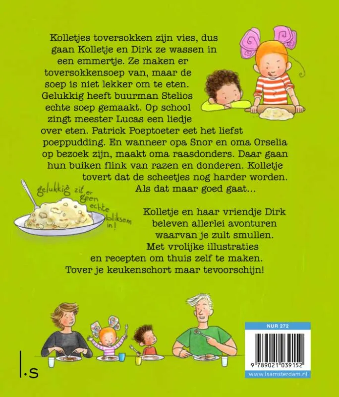 Kolletje & Dirk koken toversokkensoep | 9789021039152 Kolletje & Dirk koken toversokkensoep - Afbeelding 2