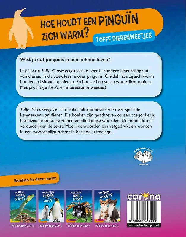 Hoe houdt een pinguïn zich warm? | 9789086647293 Hoe houdt een pinguïn zich warm? - Afbeelding 2