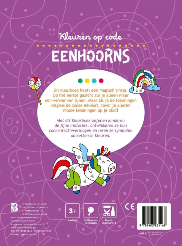 Eenhoorns 3+ | 9789403234168 Eenhoorns 3+ - Afbeelding 2