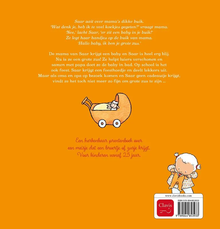 Saar wordt grote zus | 9789044853933 Saar wordt grote zus - Afbeelding 2