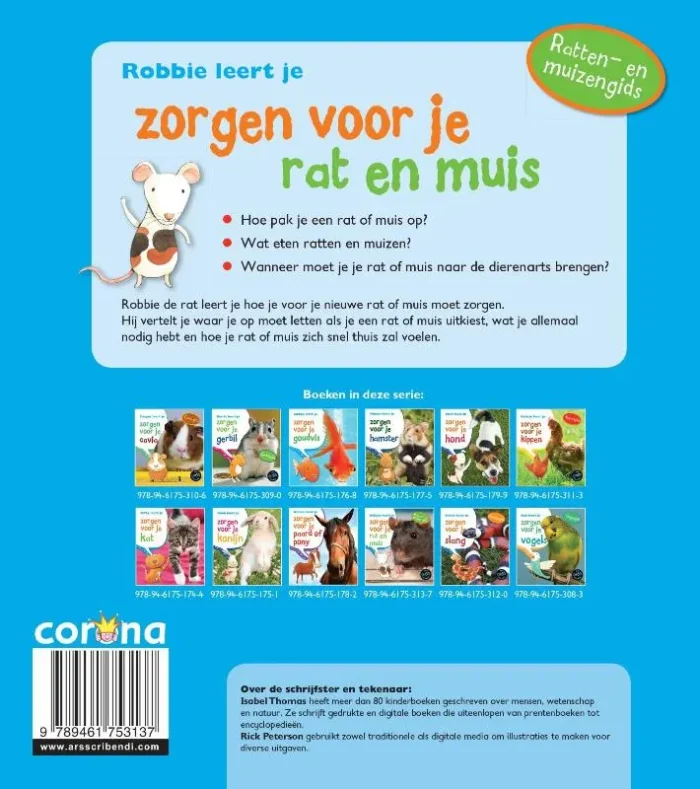 Robbie leert je zorgen voor je rat en muis - Afbeelding 2