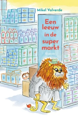 Een leeuw in de supermarkt