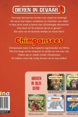 Alternative view of Chimpansees