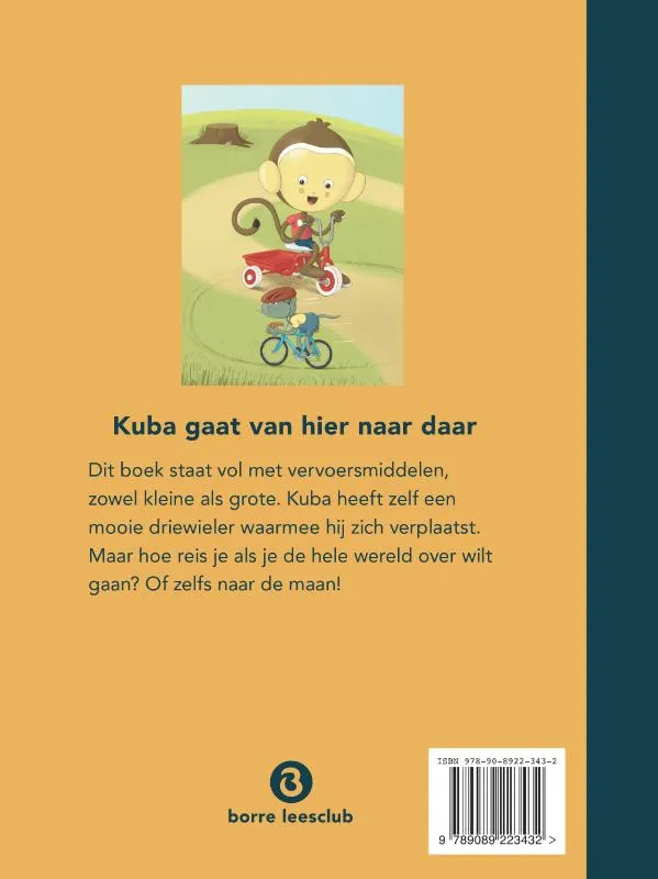 Kuba gaat van hier naar daar | 9789089223432 Kuba gaat van hier naar daar - Afbeelding 2