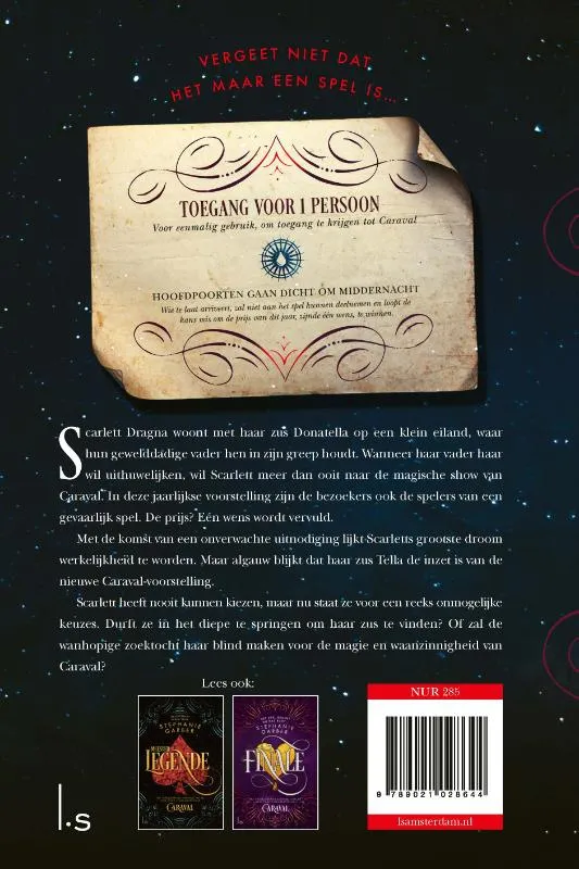 Caraval | 9789021028644 Caraval - Afbeelding 2