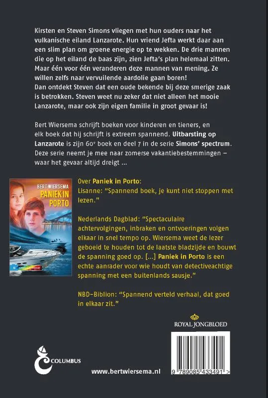 Uitbarsting op Lanzarote | 9789085433491 Uitbarsting op Lanzarote - Afbeelding 2