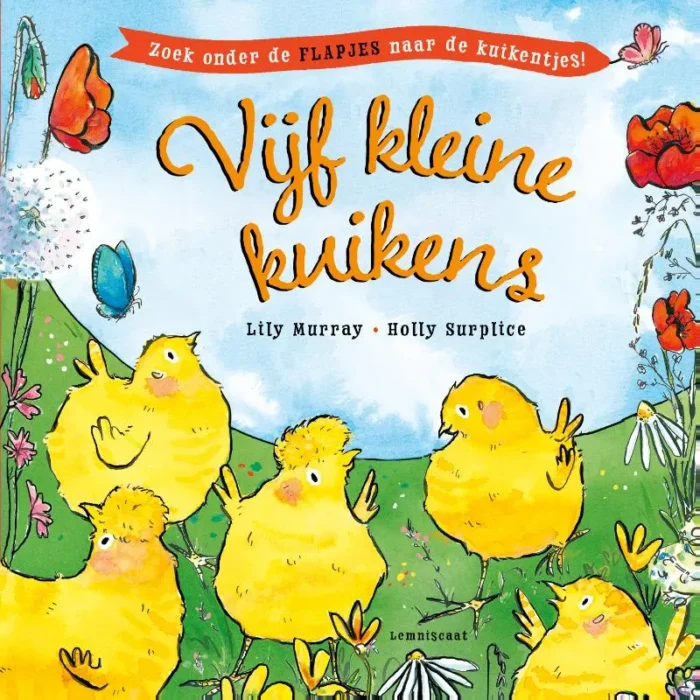 Vijf kleine kuikens