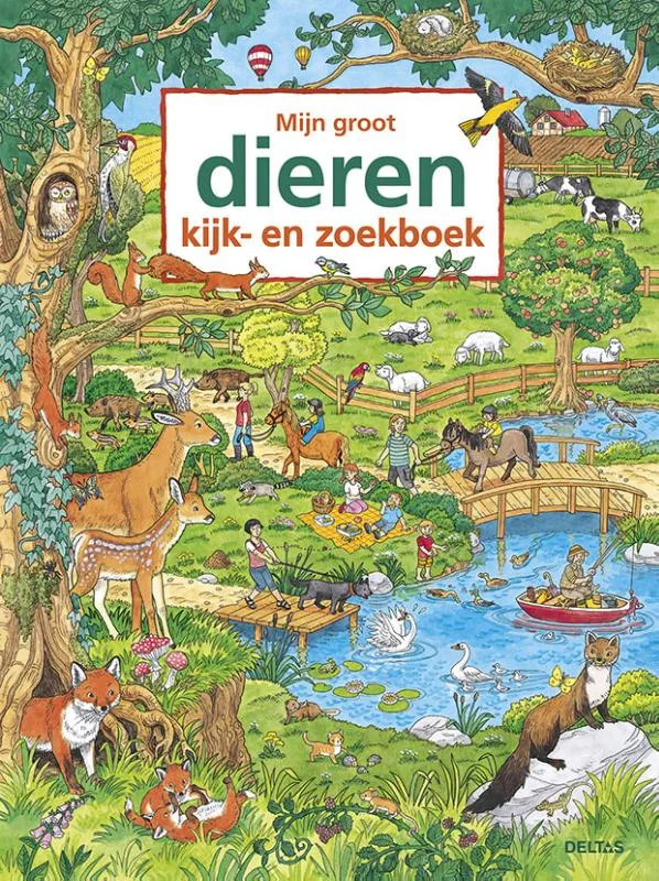 Mijn groot dieren kijk- en zoekboek | 9789044741971 Mijn groot dieren kijk- en zoekboek