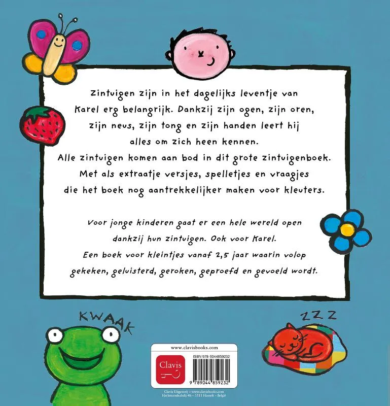 Karels grote boek over zintuigen | 9789044859232 Karels grote boek over zintuigen - Afbeelding 2