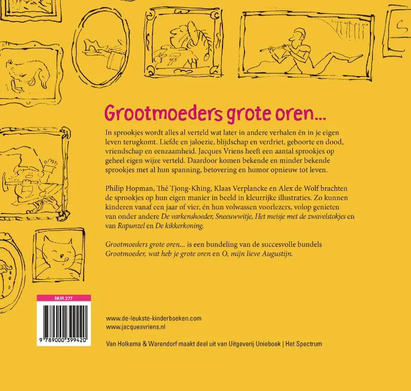 Grootmoeders grote oren | 9789000399420 Grootmoeders grote oren - Afbeelding 2