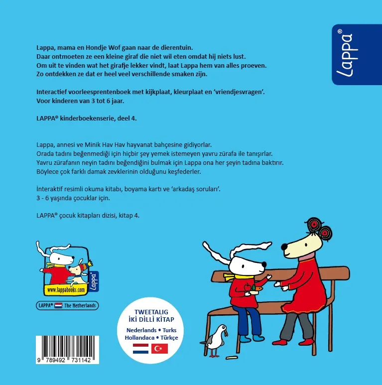 Lappa in de dierentuin | 9789492731142 Lappa in de dierentuin - Afbeelding 2