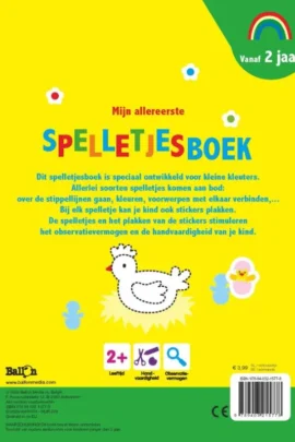 Spelletjesblok met viltstift 3+ Mijn dag | 9789403215778 Spelletjesblok met viltstift 3+ Mijn dag | 9789403215778
