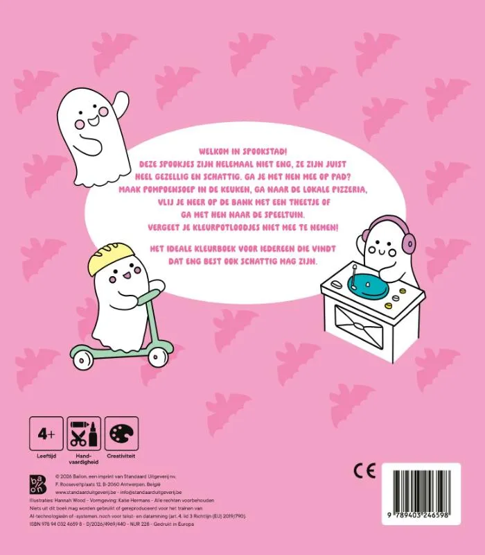 Schattige spookjes | 9789403246598 Schattige spookjes - Afbeelding 2