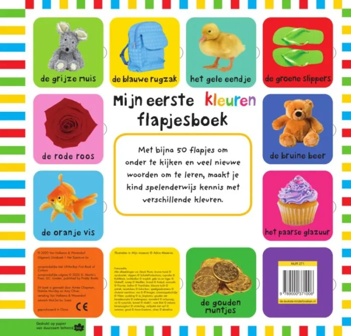 Mijn eerste kleuren flapjesboek - Afbeelding 2