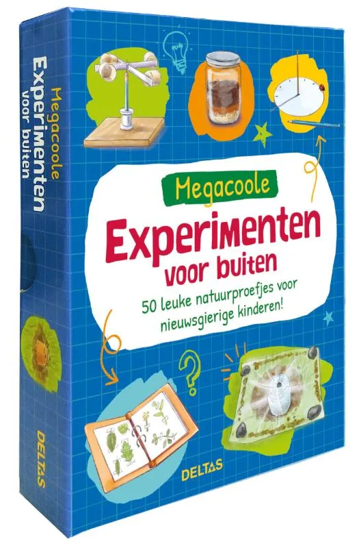 Megacoole experimenten voor buiten - 50 leuke natuurproefjes voor nieuwsgierige kinderen! | 9789044767278 Megacoole experimenten voor buiten - 50 leuke natuurproefjes voor nieuwsgierige kinderen!
