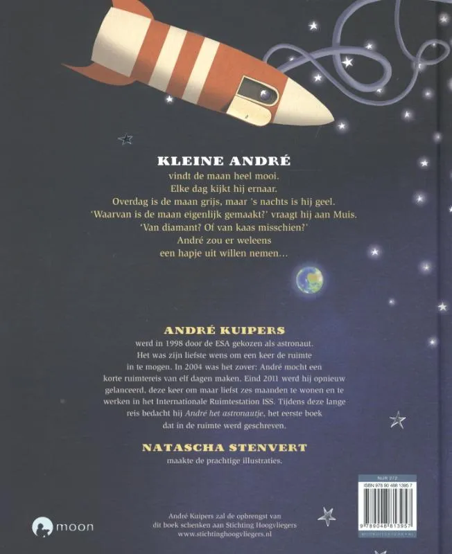 André het astronautje | 9789048813957 André het astronautje - Afbeelding 2