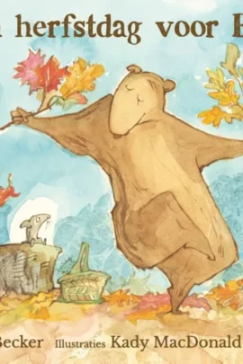 Een herfstdag voor beer