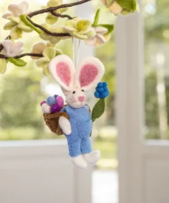 Hanger Haas met Mand Lichtblauw