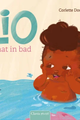 Lio gaat in bad