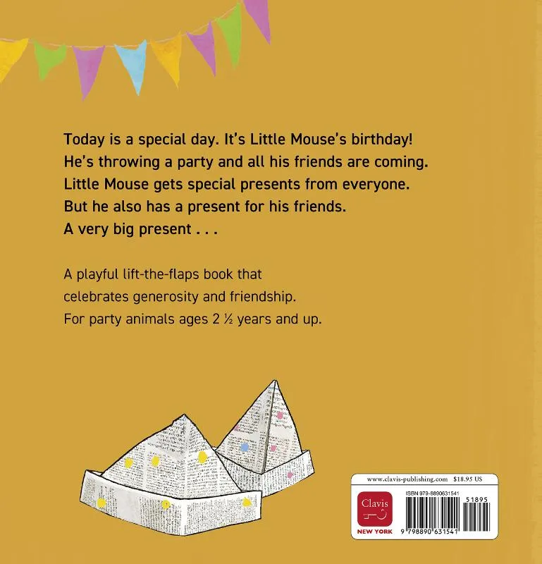 Happy birthday, little mouse | 9798890631541 Happy birthday, little mouse - Afbeelding 2