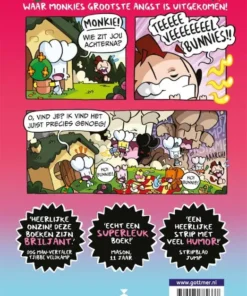 Bunnie vs Monkie en knetterveel konijnen! | 9789025782337