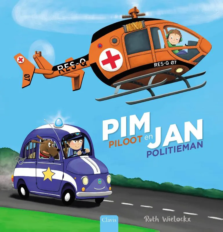 Pim piloot en Jan politieman | 9789044843330 Pim piloot en Jan politieman