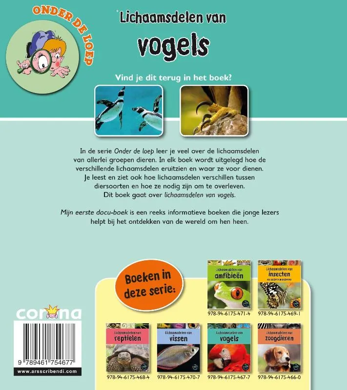 Lichaamsdelen van vogels | 9789461754677 Lichaamsdelen van vogels - Afbeelding 2