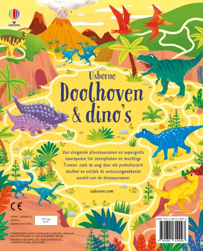 Doolhoven & dino's | 9781801310093 Doolhoven & dino's - Afbeelding 2