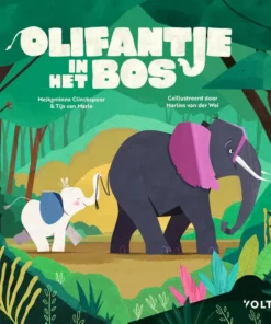 Olifantje in het bos