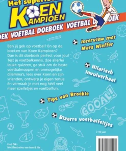 Het superleuke Koen Kampioen voetbal doeboek | 9789020649000