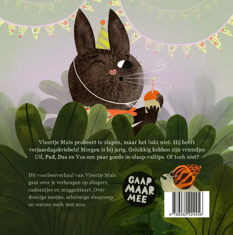 Vleertje Muis en het gaapconcert | 9789062224456 Vleertje Muis en het gaapconcert - Afbeelding 2