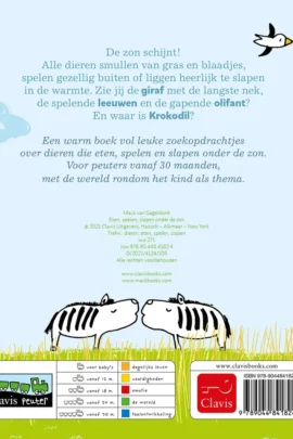 Eten, spelen, slapen onder de zon | 9789044841824
