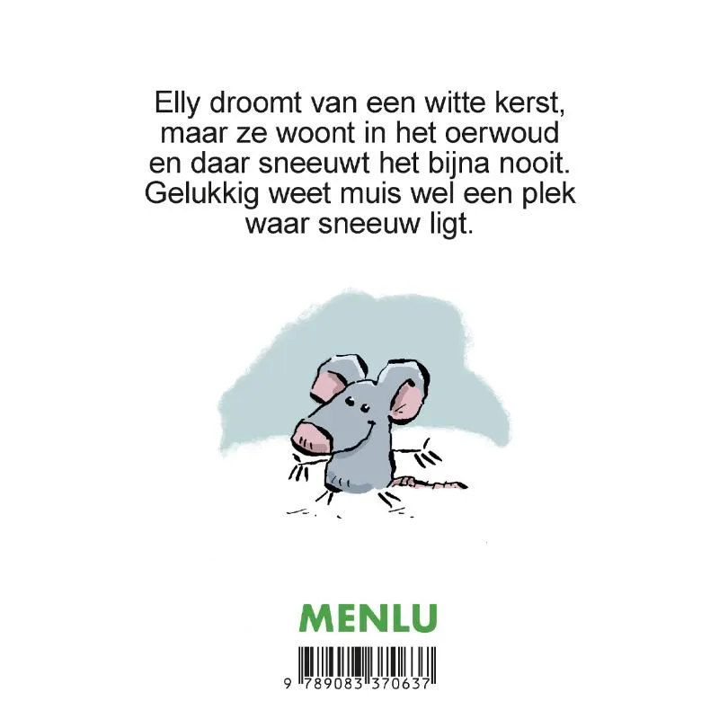 Elly de olifant droomt van een witte kerst | 9789083370637 Elly de olifant droomt van een witte kerst - Afbeelding 2