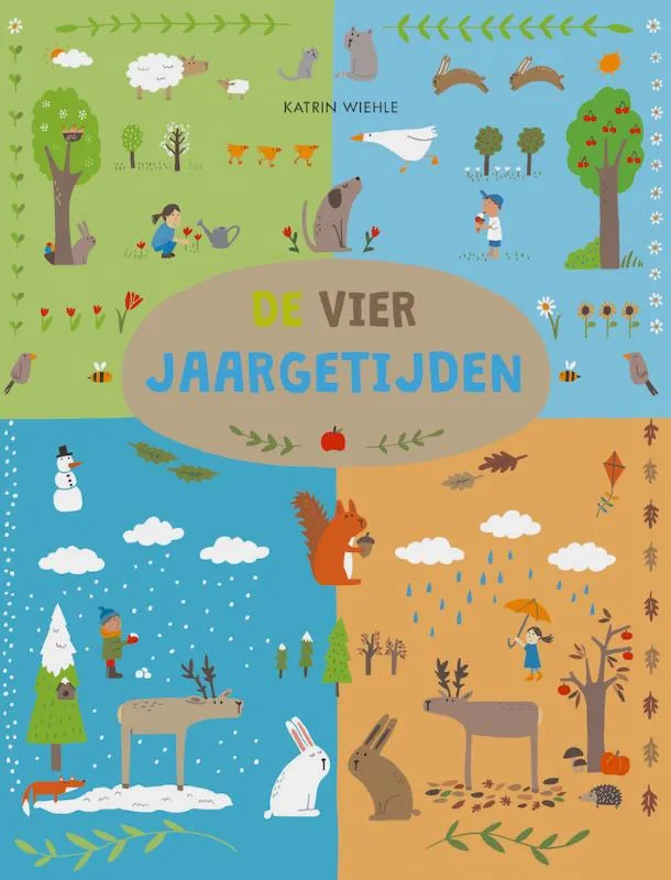 De vier jaargetijden | 9789089673244 De vier jaargetijden