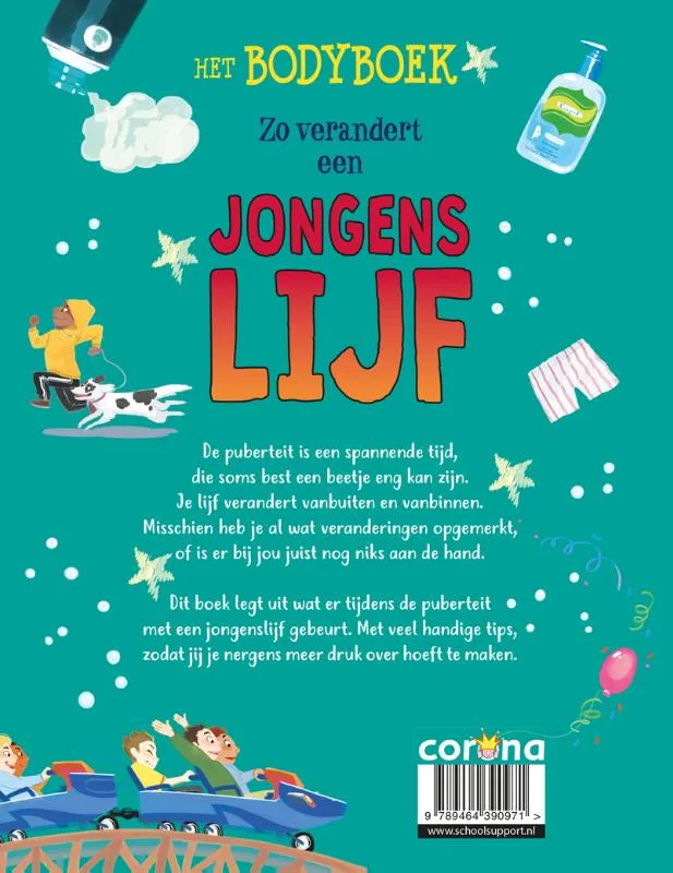 Zo verandert een jongenslijf | 9789464390971 Zo verandert een jongenslijf - Afbeelding 2
