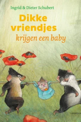 Dikke vriendjes krijgen een baby