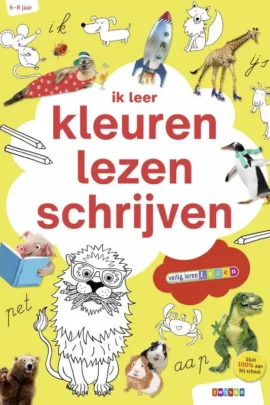 ik leer kleuren, lezen, schrijven