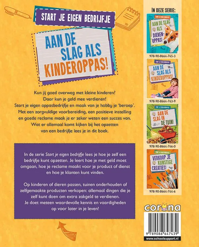 Aan de slag als kinderoppas! | 9789086647439 Aan de slag als kinderoppas! - Afbeelding 2