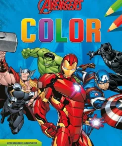 Marvel Avengers Color kleurblok / Marvel Avengers bloc de coloriage