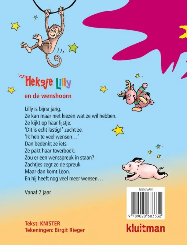 Heksje Lilly en de wenshoorn | 9789020683332 Heksje Lilly en de wenshoorn - Afbeelding 2