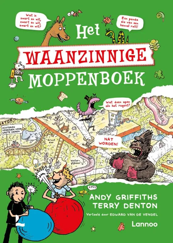 Het waanzinnige moppenboek | 9789401469043 Het waanzinnige moppenboek
