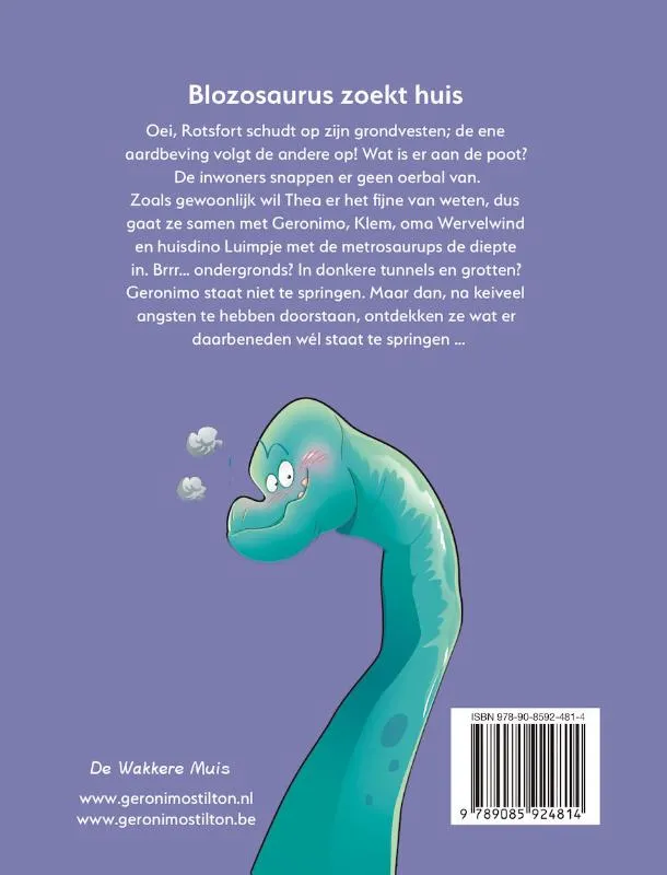 Blozosaurus zoekt huis | 9789085924814 Blozosaurus zoekt huis - Afbeelding 2