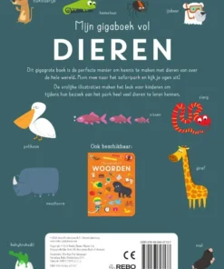 Alternative view of Mijn gigaboek vol dieren