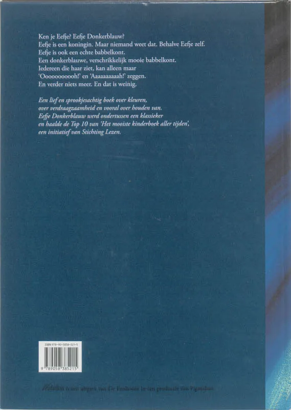 Eefje Donkerblauw | 9789058385215 Eefje Donkerblauw - Afbeelding 2