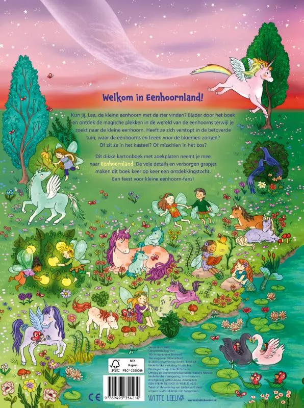 Waar is de kleine eenhoorn? | 9789493354210 Waar is de kleine eenhoorn? - Afbeelding 2