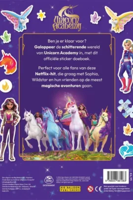 Alternative view of Unicorn Academy sticker doeboek
